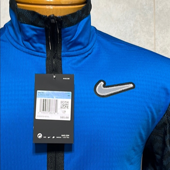 Nike Wild Run Element Dri fit long sleeve running shirt  size medium  CJ5824-402 - Picture 1 of 14